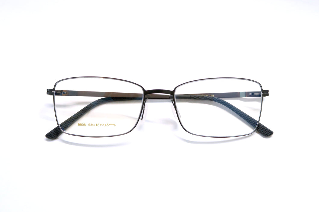 光學眼鏡框 - 9908 薄鋼
